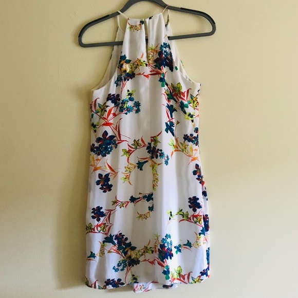Worthington White Floral Halter Dress - Picture 4 of 7